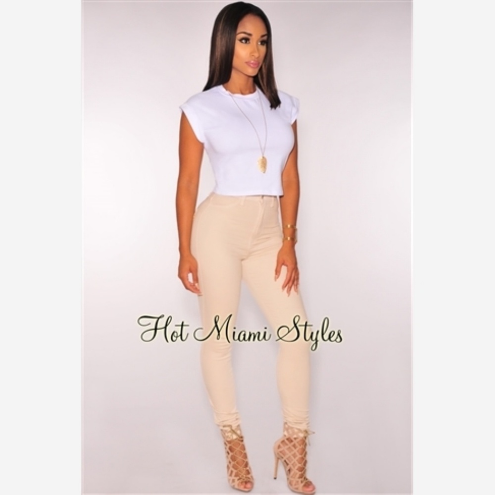 NWT Nude High Waist Skinny Jeans- Size 5